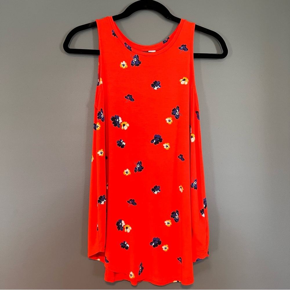 Old Navy - Women’s XS - Floral Tank-Top - “Supersoft Cotton”